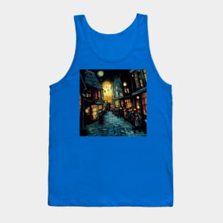 Starry Night in Diagon Alley Tank Top